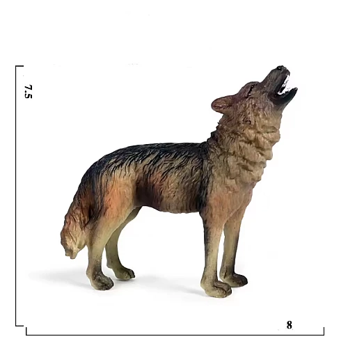 Развивающий набор фигурок Волка степного и Гиенодона (2 шт) від Obetty (2 шт) от Obetty