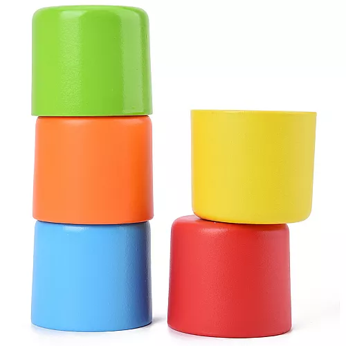 Набір для сортування та рахунку Різнокольорові чашки від Obetty