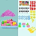 Игровой набор с кинетическим песком (72 предмета) от Obetty