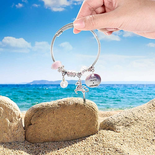 Набір для виготовлення прикрас Єдиноріг (67 шт) від Obetty