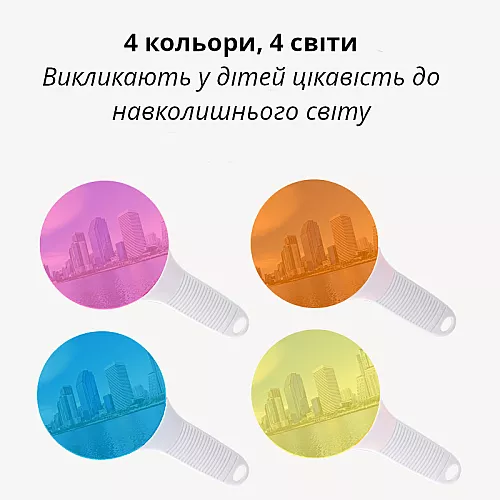 Обучающий набор Цветные светофильтры круги Эйлера (5 шт) от Obetty Обучающий набор Цветные светофильтры круги Эйлера (5 шт) от Obetty