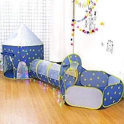 Игровые палатки Космический корабль с туннелем (3 шт) от Obetty