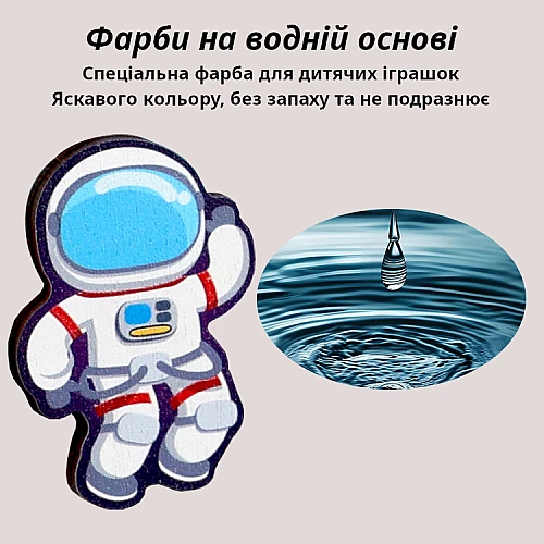 Розвиваючий пазл-вкладиш Сонячна система від Obetty