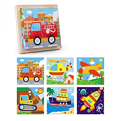 Пазл-вкладиш Транспорт від Obetty