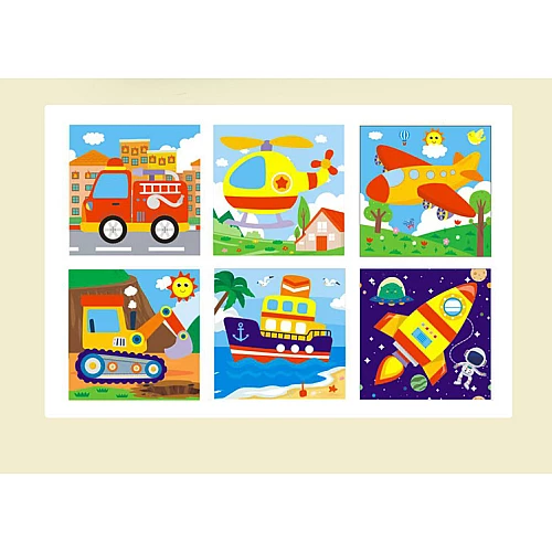 Пазл-вкладиш Транспорт від Obetty