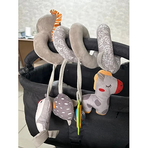 М'яка іграшка-підвіска Левеня від Obetty