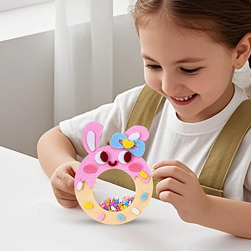 Подвеска из фетра Пончик от Obetty