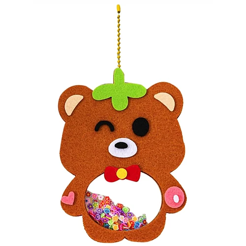 Подвеска из фетра Медведь от Obetty