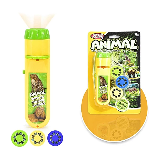Развивающий набор проектор Дикие животные от Obetty