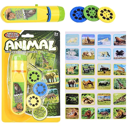 Развивающий набор проектор Дикие животные от Obetty