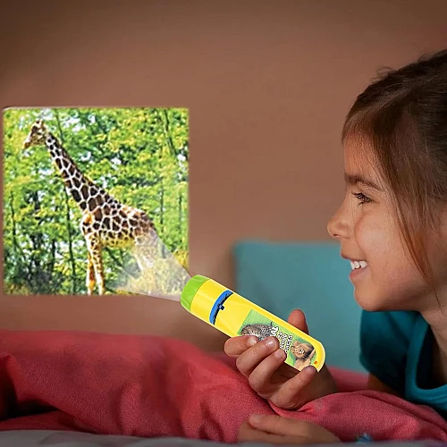 Развивающий набор проектор Дикие животные от Obetty