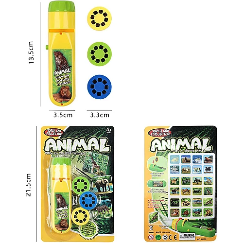 Развивающий набор проектор Дикие животные от Obetty