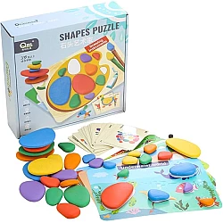 Набір Сенсорна райдужна галька від Obetty