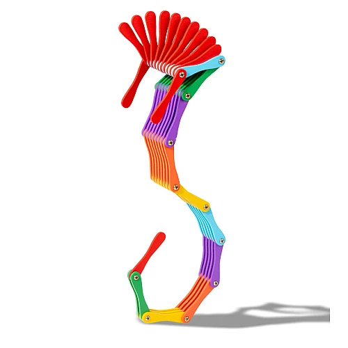 Розвиваючий 3D-пазл Райдужний трансформер від Obetty