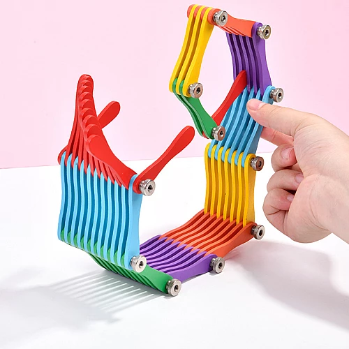 Розвиваючий 3D-пазл Райдужний трансформер від Obetty