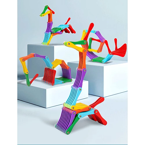 Розвиваючий 3D-пазл Райдужний трансформер від Obetty