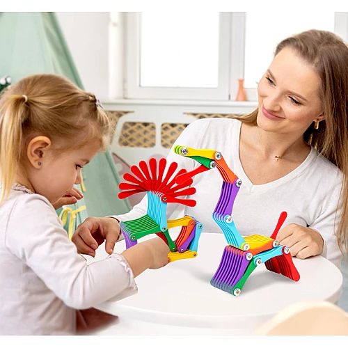 Розвиваючий 3D-пазл Райдужний трансформер від Obetty