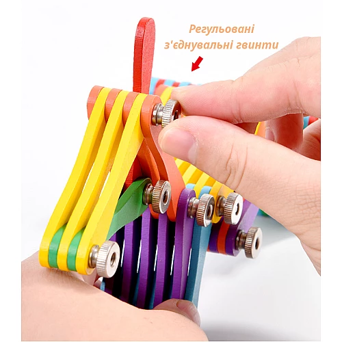 Розвиваючий 3D-пазл Райдужний трансформер від Obetty