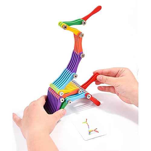 Розвиваючий 3D-пазл Райдужний трансформер від Obetty