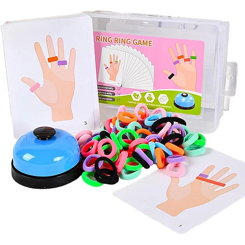 Розвиваюча гра Різнокольорові кільця від Obetty