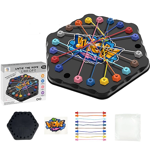 Розвиваюча гра головоломка Розплутування мотузок від Obetty