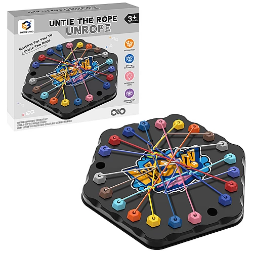 Розвиваюча гра головоломка Розплутування мотузок від Obetty