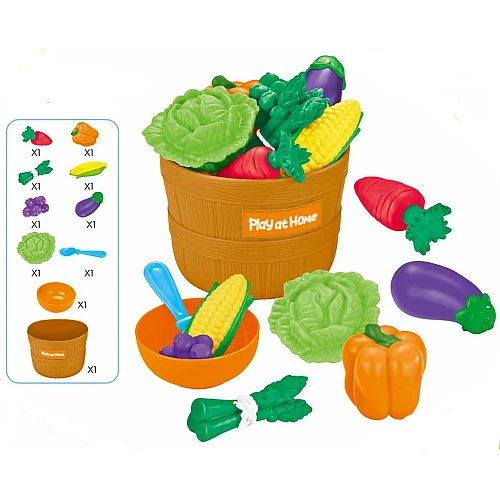 Розвиваючий набір Овочі (10 предметів) від Obetty
