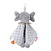 Мягкое тактильное полотенце с прорезывателем Слоник от Obetty