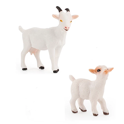 Розвиваючий набір фігурок Сім'я кіз (2 шт) від Obetty