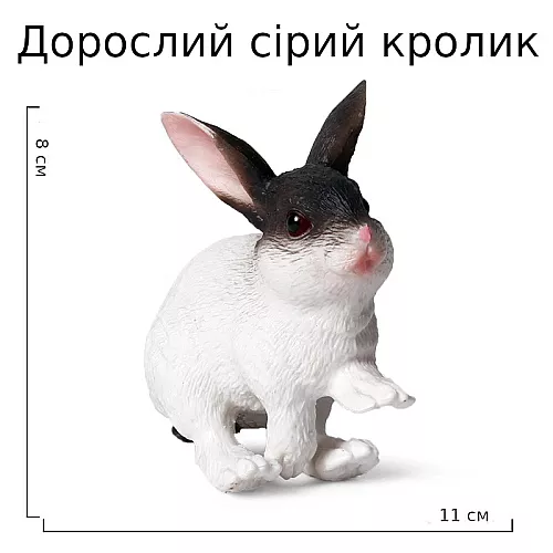 Развивающий набор фигурок Семья кроликов (5 шт) от Obetty Развивающий набор фигурок Семья кроликов (5 шт) от Obetty
