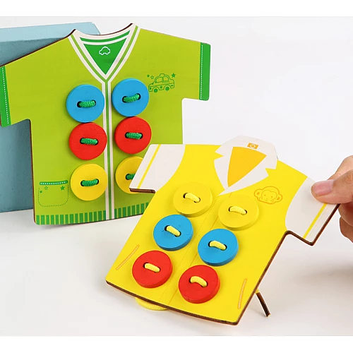 Розвиваюча іграшка-шнурівка 4 в 1 від Obetty