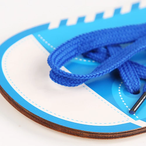 Розвиваюча іграшка-шнурівка 4 в 1 від Obetty