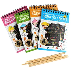 Набор для творчества Скретч-блокнот на пружине от Obetty