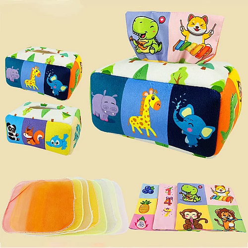 Розвиваючий набір Скринька з хустинками від Obetty