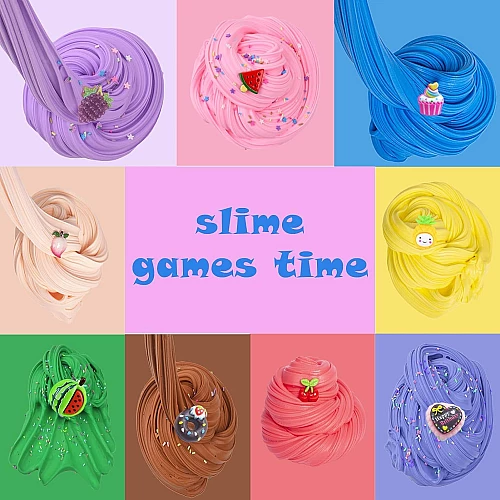 Набір для творчості Слайми (24 кольори) від Obetty