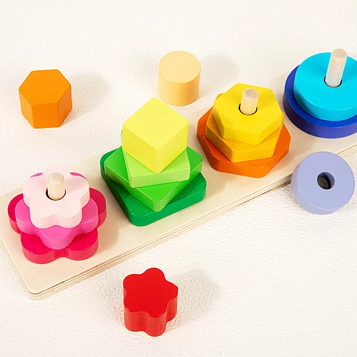 Развивающая игрушка сортер Пирамидка от Obetty