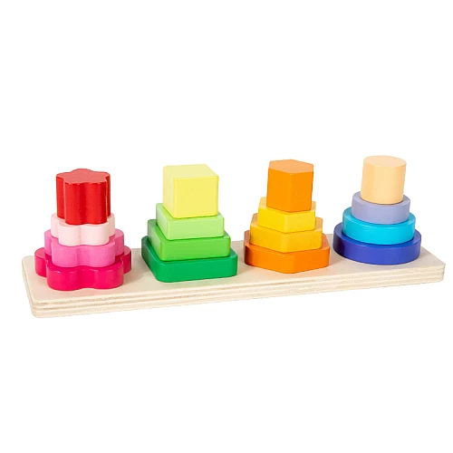 Развивающая игрушка сортер Пирамидка от Obetty
