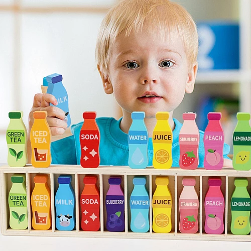 Розвиваюча іграшка сортер Пляшки від Obetty