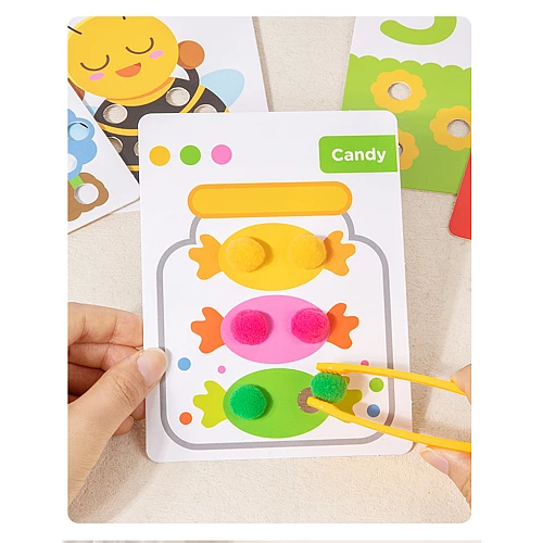 Розвиваюча іграшка Сортер з помпонами від Obetty