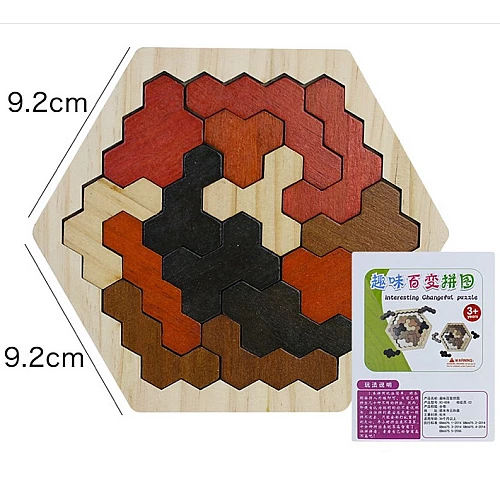 Развивающа головоломка Танграм (16 элементов) от Obetty