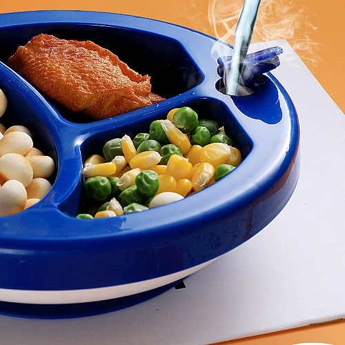 Дитяча тарілка з підігрівом на присосці