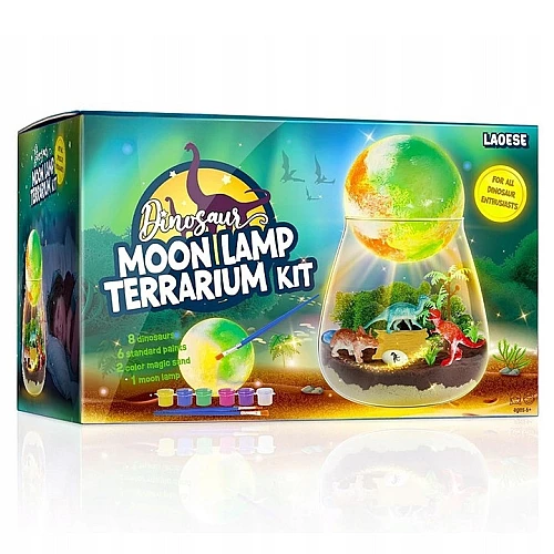 Набір для творчості Терраріум з підсвічуванням. Динозаври від Obetty