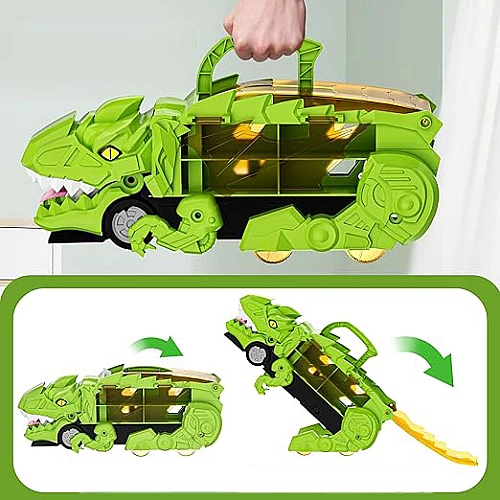 Трек с машинками Динозавр (6 машинок) от Obetty