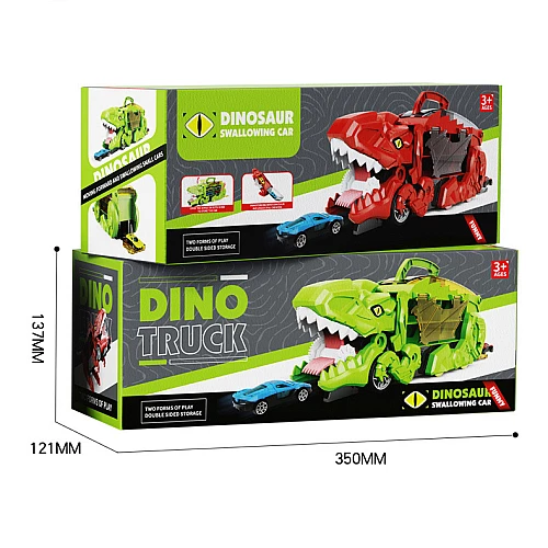 Трек с машинками Динозавр (6 машинок) от Obetty