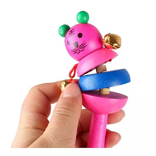 Развивающая музыкальная игрушка трещотка с колокольчиками (1 шт) от Obetty Развивающая музыкальная игрушка трещотка с колокольчиками (1 шт) от Obetty