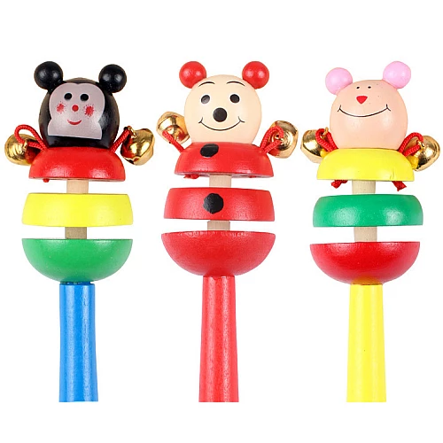 Развивающая музыкальная игрушка трещотка с колокольчиками (1 шт) от Obetty Развивающая музыкальная игрушка трещотка с колокольчиками (1 шт) от Obetty
