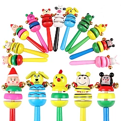 Развивающая музыкальная игрушка трещотка с колокольчиками (1 шт) от Obetty