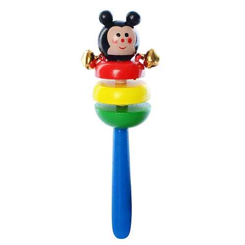 Развивающая музыкальная игрушка трещотка с колокольчиками (1 шт) от Obetty Развивающая музыкальная игрушка трещотка с колокольчиками (1 шт) от Obetty