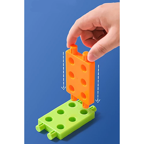 Розвиваючий STEM набір Веселе будівництво (92 деталі) від Obetty