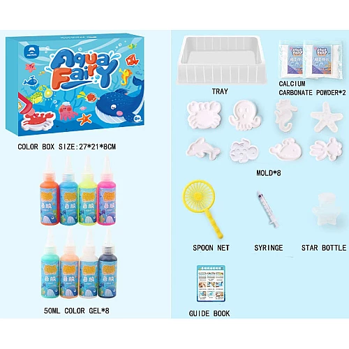 Набор для творчества Aqua Fairy, аквагель Сделай водную игрушку от Obetty
